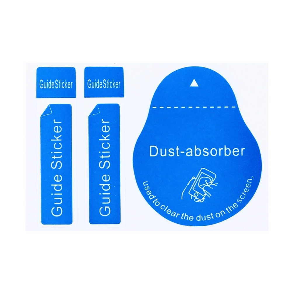 Dust Removal Sticker - Adesivo guida per la pulizia dello