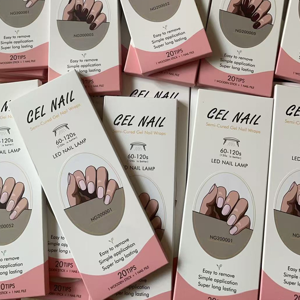 Huizi French Gel Nail Strips P - Full Cover Adhesive recensione e prezzo