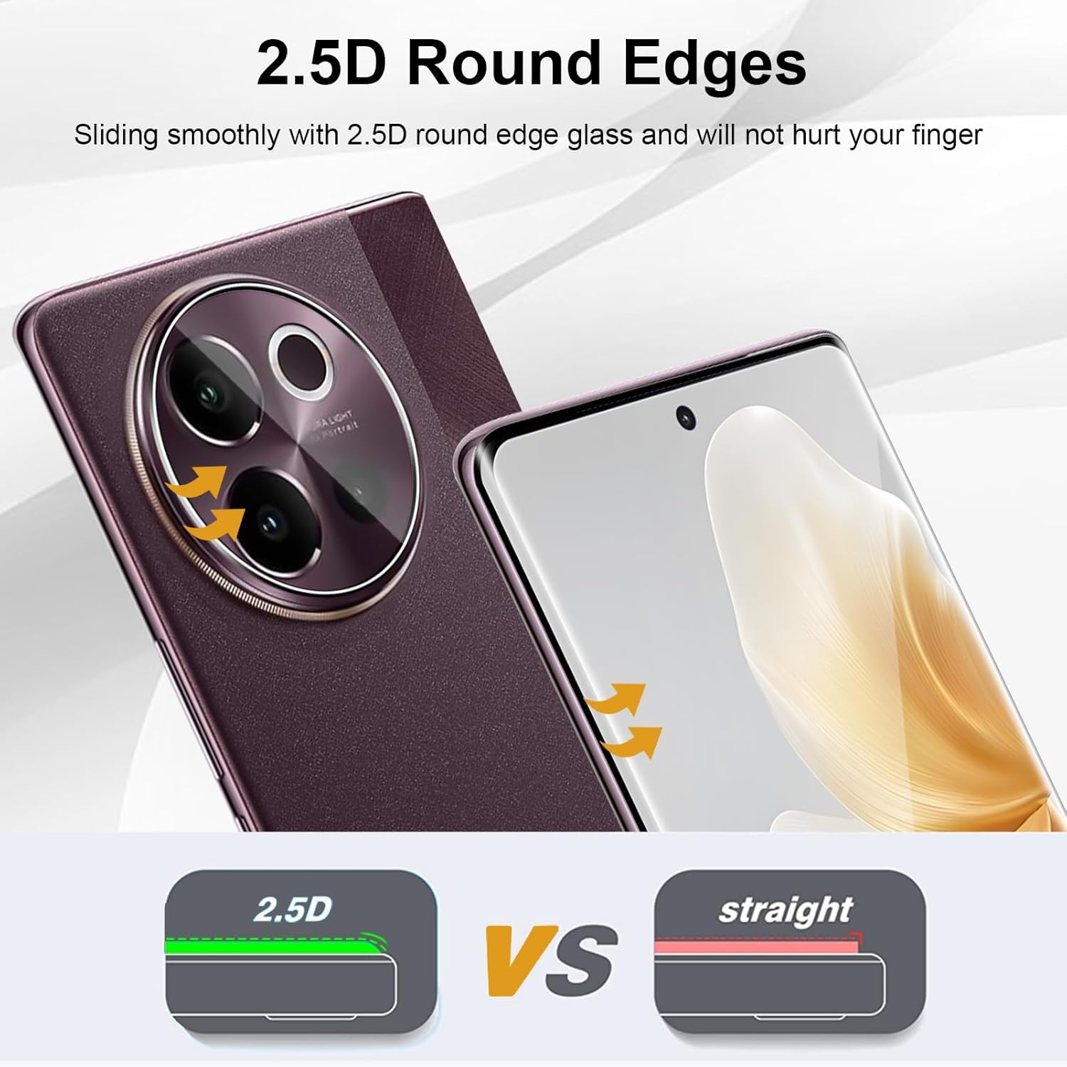 3D Curvo 9H Vetro Temperato Pe - Vivo V40 recensione e prezzo